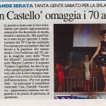 Il Resto del Carlino del 5/09/2016 - La Moda in Castello - CNA in festa